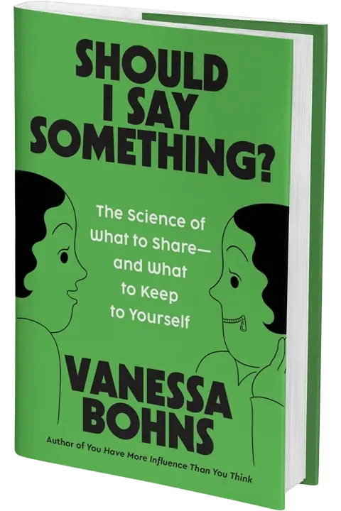 Should i say something vanessa bohns hc